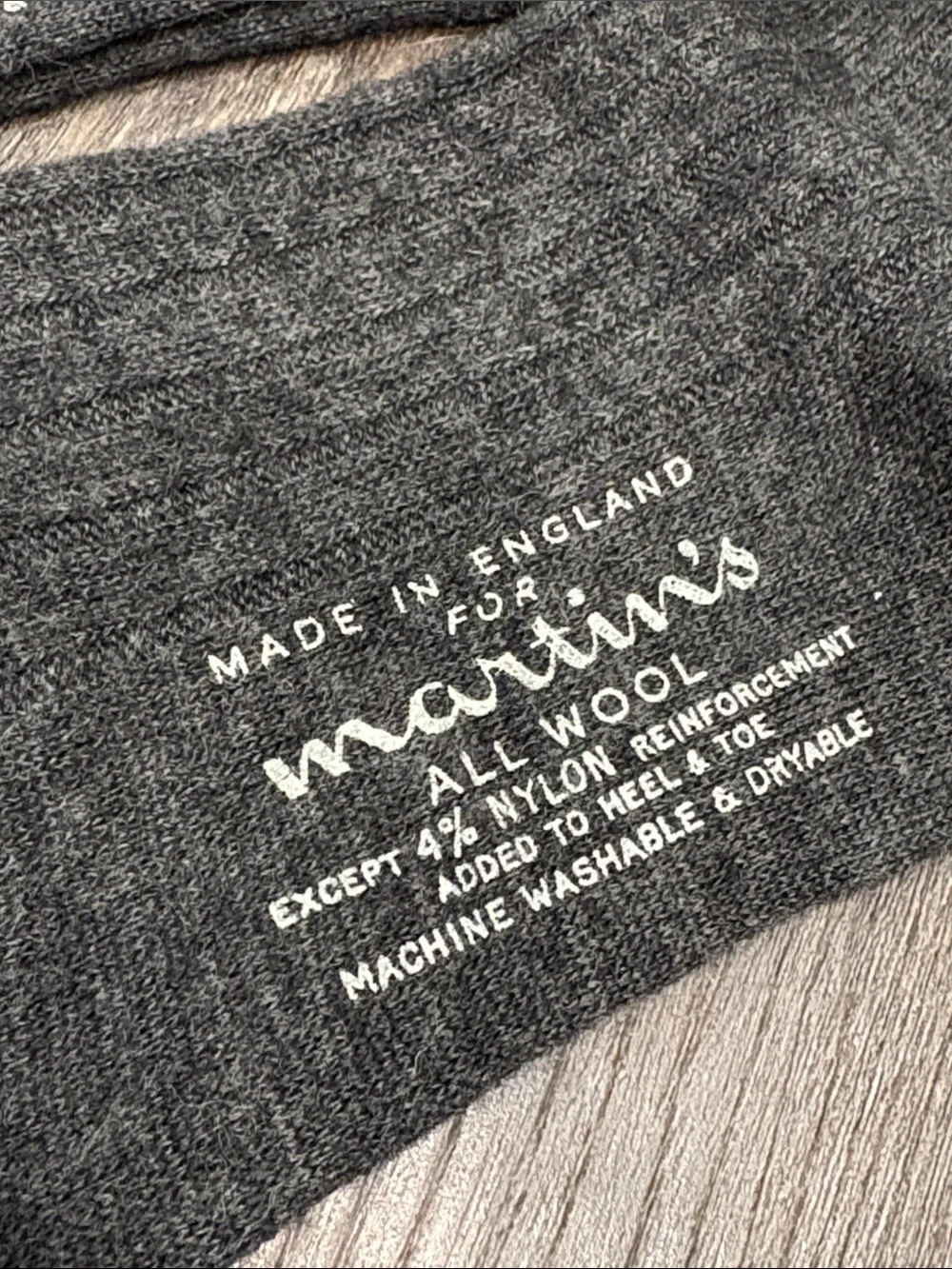 Martin’s Wool Socks set of 5 NEW